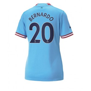 Manchester City Bernardo Silva #20 kläder Kvinnor 2022-23 Hemmatröja Kortärmad